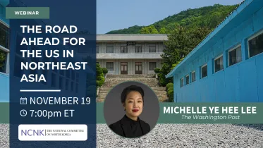 Event graphic for November 19 Michelle Lee webinar.