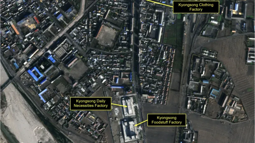 Satellite imagery of the 20x10 policy